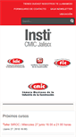 Mobile Screenshot of institucionescmicjalisco.org